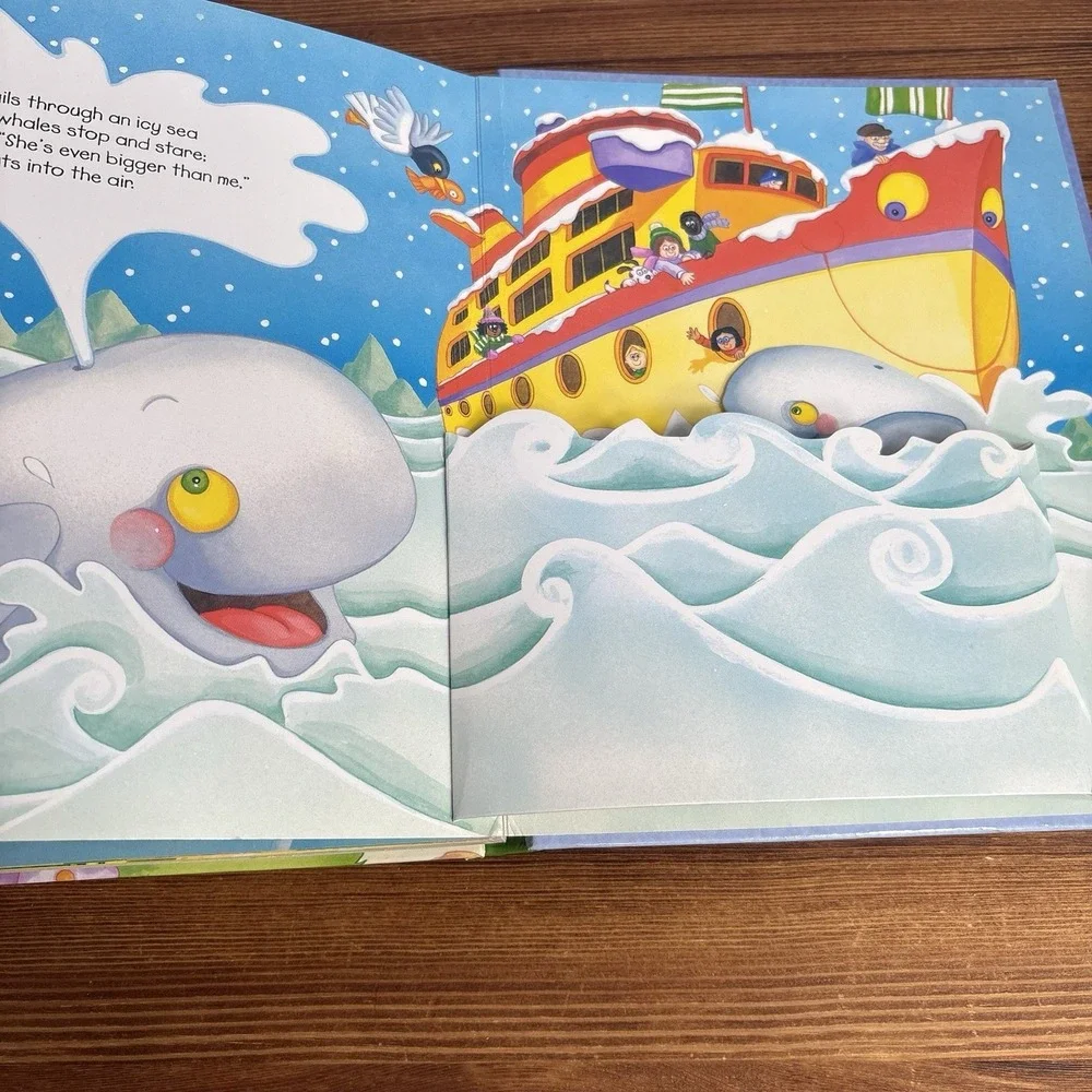 Trains Boats and Planes Pop Up Book 2003 Hardcover Complete Working Pop Ups